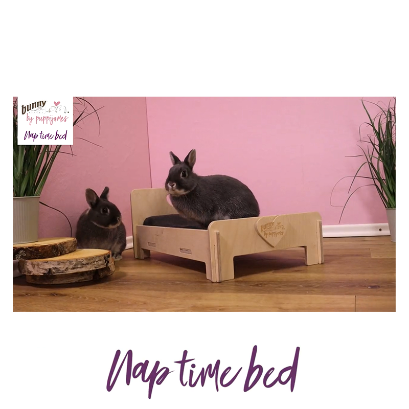 Map time bed fra Bunny Nature - seng til kaniner og gnavere