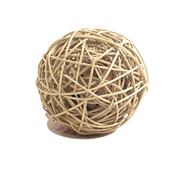 Rosewood Rattan Wobble Ball - Large