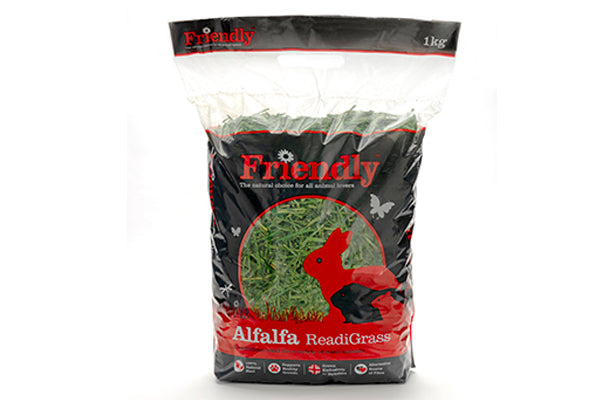 ReadiGrass Alfalfa 1kg - til den hø-kræsne kanin