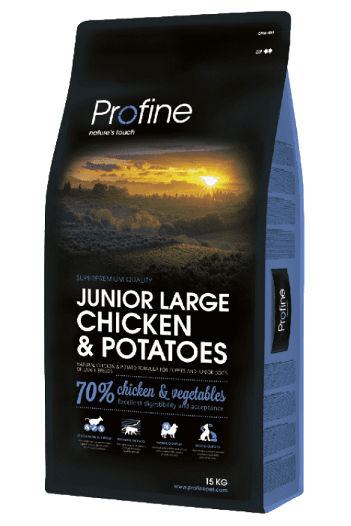 Profine Junior Large Breed Chicken & Potatoes 15kg