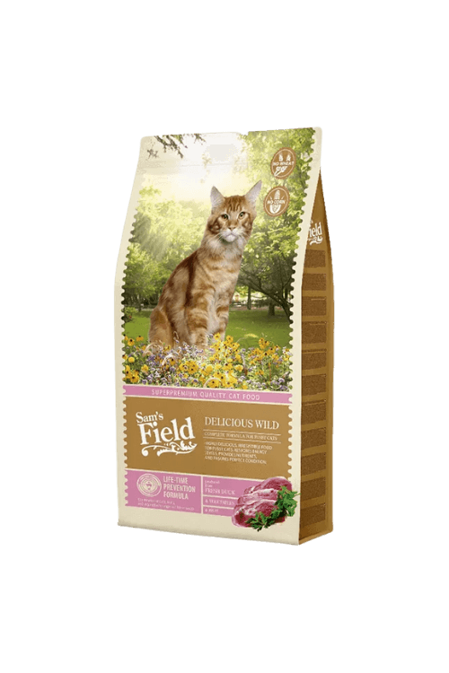Sams Field Cat Delicious Wild 7,5kg